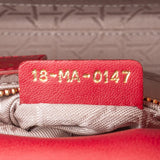 Christian Dior Quilted Leather Lady Dior ABC Handbag