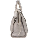 Balenciaga Grey Leather City Handbag
