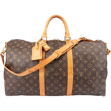 Louis Vuitton Canvas Monogram Keepall 50 Bandouliere