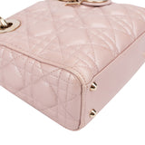 Christian Dior Quilted Leather Mini Lady Dior Handbag