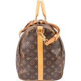 Louis Vuitton Canvas Monogram Keepall 50 Bandouliere