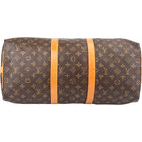 Louis Vuitton Canvas Monogram Keepall 50 Bandouliere