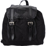 Prada Classic Black Nylon Backpack