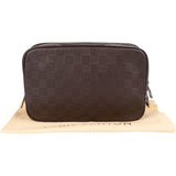 Louis Vuitton Monogram Damier Infini Trousse Toilette Clutch