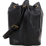 Louis Vuitton Noir Epi Leather Sac Noe Petit Shoulder Bag