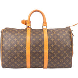 Louis Vuitton Canvas Monogram Keepall 45