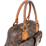 Louis Vuitton Canvas Monogram Manhattan PM Handbag
