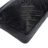 Chanel Quilted Chevron Lambskin Camera Crossbody Bag