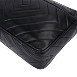 Chanel Quilted Chevron Lambskin Camera Crossbody Bag