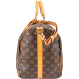 Louis Vuitton Canvas Monogram Keepall 50 Bandouliere