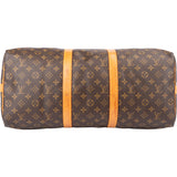 Louis Vuitton Canvas Monogram Keepall 50 Bandouliere