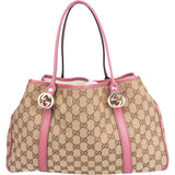 Gucci GG Monogram Heart Twins Shoulder Bag