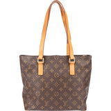 Louis Vuitton Canvas Monogram Cabas Piano Handbag