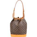 Louis Vuitton Canvas Monogram Sac Noe Grande Shoulder Bag