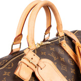 Louis Vuitton Canvas Monogram Keepall 55 Bandouliere