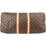Louis Vuitton Canvas Monogram Keepall 55 Bandouliere