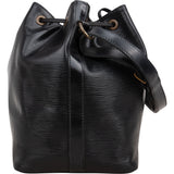Louis Vuitton Noir Epi Leather Sac Noé Petit Shoulder Bag