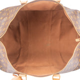 Louis Vuitton Canvas Monogram Keepall 55 Bandouliere