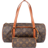 Louis Vuitton Canvas Monogram Papillon Set Handbag