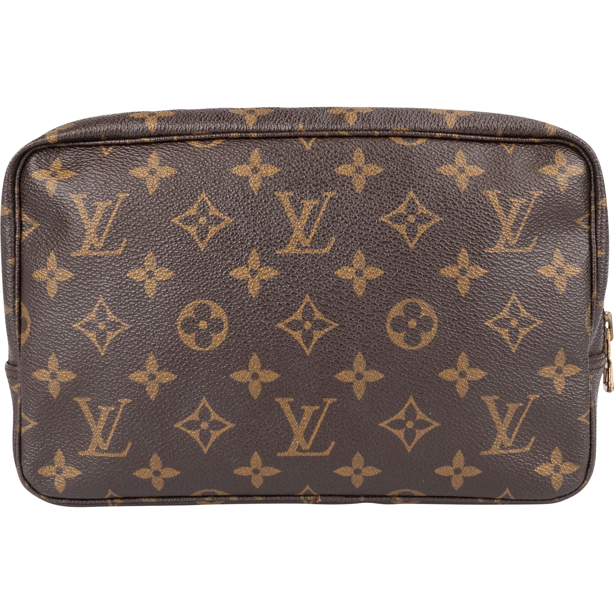 Louis Vuitton Monogram Canvas Trousse Toilette 23 Clutch - vintageandkickz