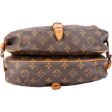 Louis Vuitton Canvas Monogram Saumur 30 Crossbody Bag