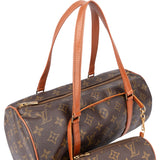 Louis Vuitton Canvas Monogram Papillon Set Handbag