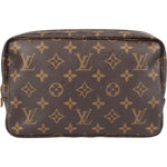 Louis Vuitton Monogram Canvas Trousse Toilette 23 Clutch - vintageandkickz