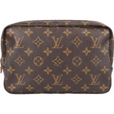 Louis Vuitton Monogram Canvas Trousse Toilette 23 Clutch - vintageandkickz