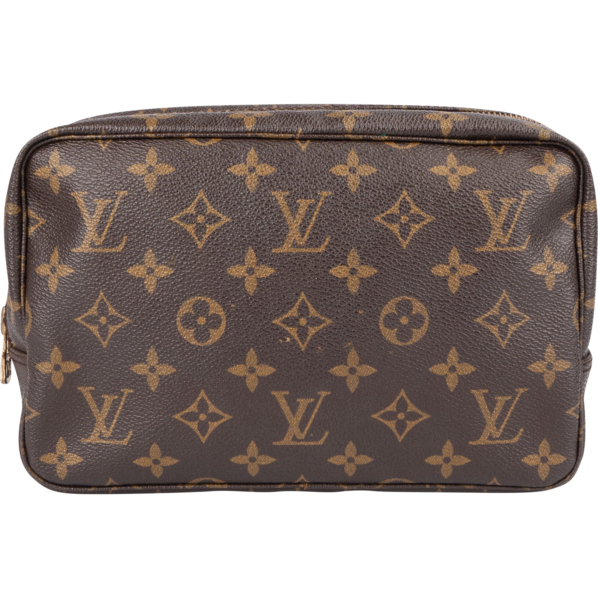 Louis Vuitton Monogram Canvas Trousse Toilette 23 Clutch - vintageandkickz