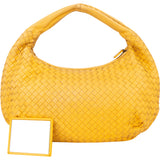 Bottega Veneta Yellow Intrecciato Leather Belly Hobo Bag