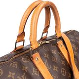 Louis Vuitton Canvas Monogram Keepall 45 Bandouliere