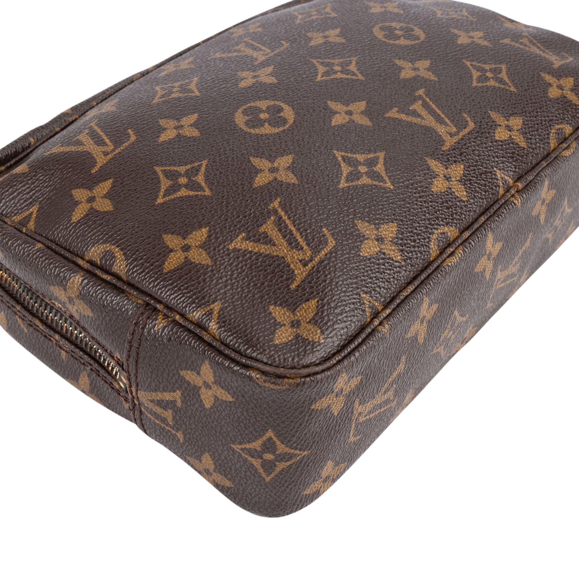 Louis Vuitton Monogram Canvas Trousse Toilette 23 Clutch - vintageandkickz