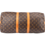 Louis Vuitton Canvas Monogram Keepall 45 Bandouliere