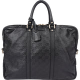 Gucci GG Leather Monogram Business Handbag