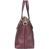 Gucci Metallic Leather GG Soho Handbag