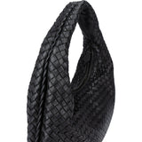Bottega Veneta Intrecciato Leather Belly Hobo Bag