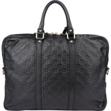 Gucci GG Leather Monogram Business Handbag