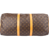 Louis Vuitton Canvas Monogram Keepall 50 Bandouliere