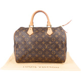 Louis Vuitton Canvas Monogram Speedy 30 Handbag