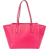 Gucci Pink Leather Swing Handbag