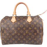 Louis Vuitton Canvas Monogram Speedy 30 Handbag