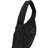 Prada Black Nylon Triangle Vintage Re-Editon Handbag