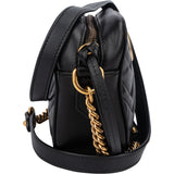 Gucci Leather GG Marmont Crossbody Bag
