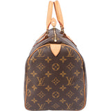 Louis Vuitton Canvas Monogram Speedy 30 Handbag