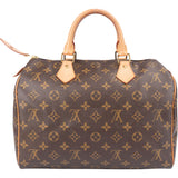 Louis Vuitton Canvas Monogram Speedy 30 Handbag