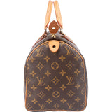 Louis Vuitton Canvas Monogram Speedy 30 Handbag