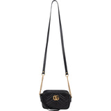 Gucci Leather GG Marmont Crossbody Bag