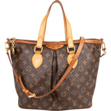 Louis Vuitton Canvas Monogram Palermo PM Handbag
