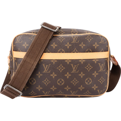 Louis Vuitton Canvas Monogram Reporter PM Crossbody Bag