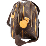 Louis Vuitton Canvas Monogram Reporter PM Crossbody Bag